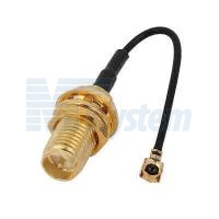 RHT-605-5603-3 RP SMA JACK TO IPEX-1 FOR RF1.13 CABLE - 280 mm