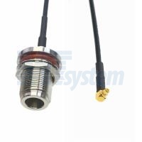 RHT-605-5632 N JACK TO R/A MMCX PLUG FOR RG316 CABLE